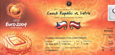 Lotyšsko - Česká republika