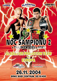 Noc ampin v Thajskm boxu